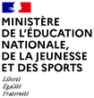 logo ministere education nationale, de la jeunesse et des sports